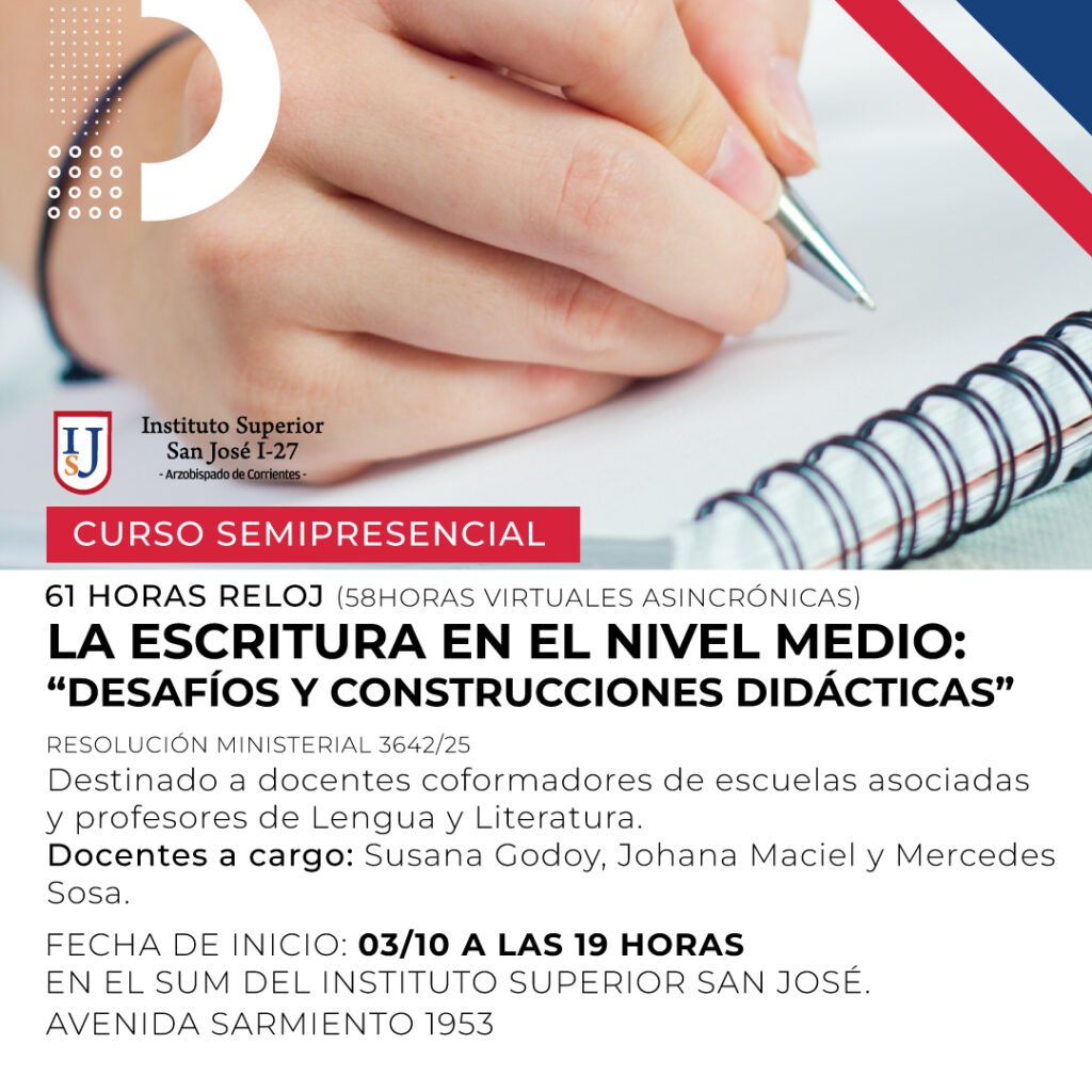 “La Escritura en el Nivel Medio: Desafíos y Construcciones Didácticas”