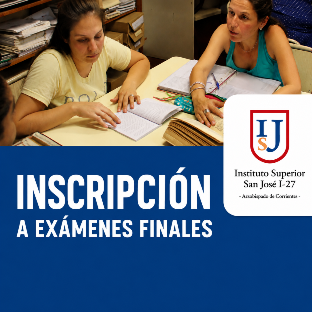 Exámenes Finales e Inscripción a Materias